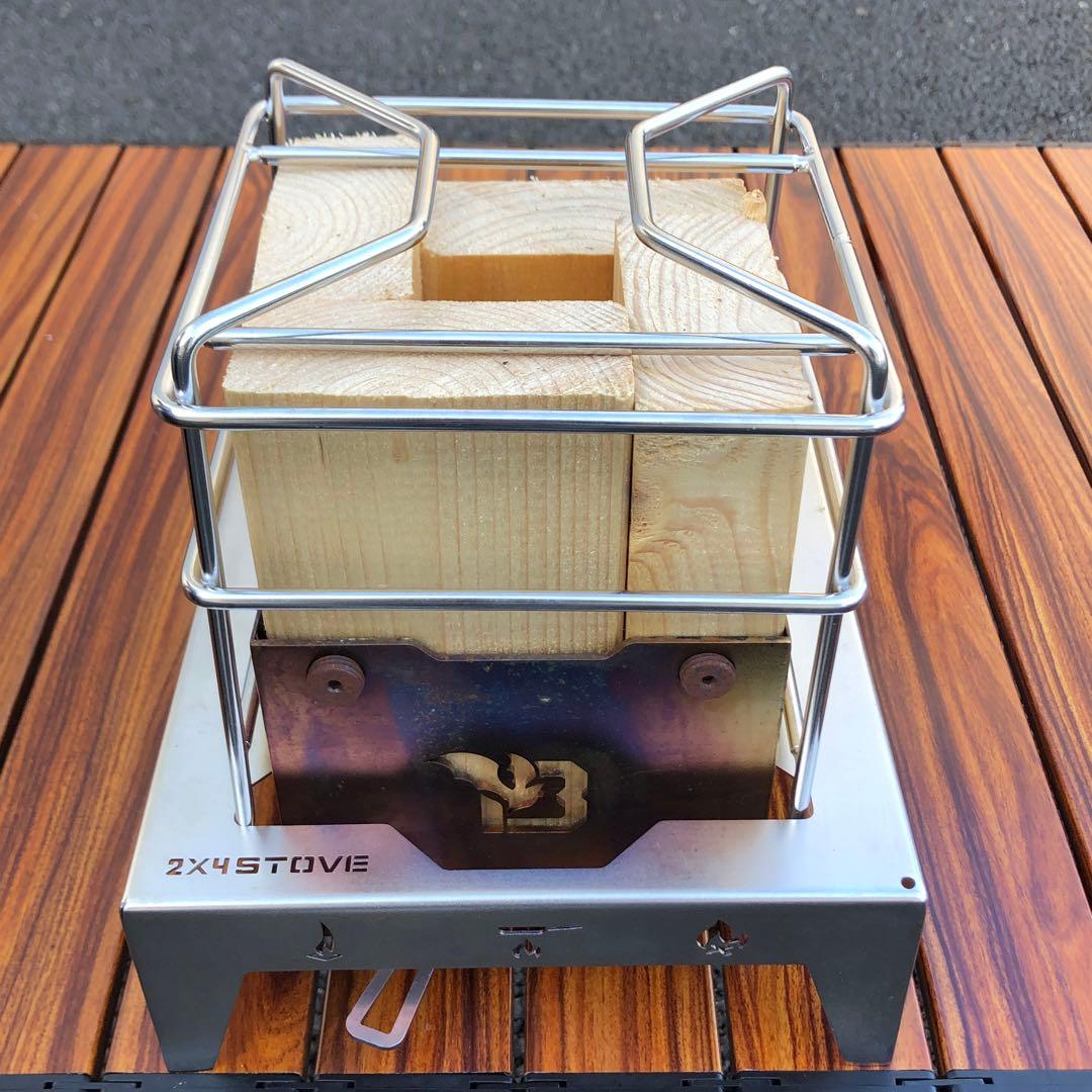 吹火台（ふきびだい）2X4 STOVE アウトドアコンロ　焚き火台
