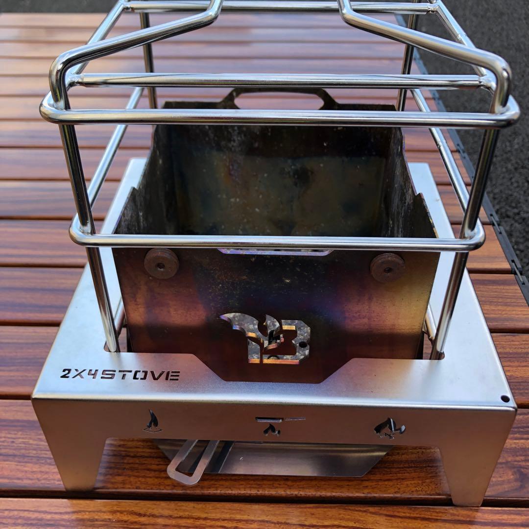 吹火台（ふきびだい）2X4 STOVE アウトドアコンロ　焚き火台