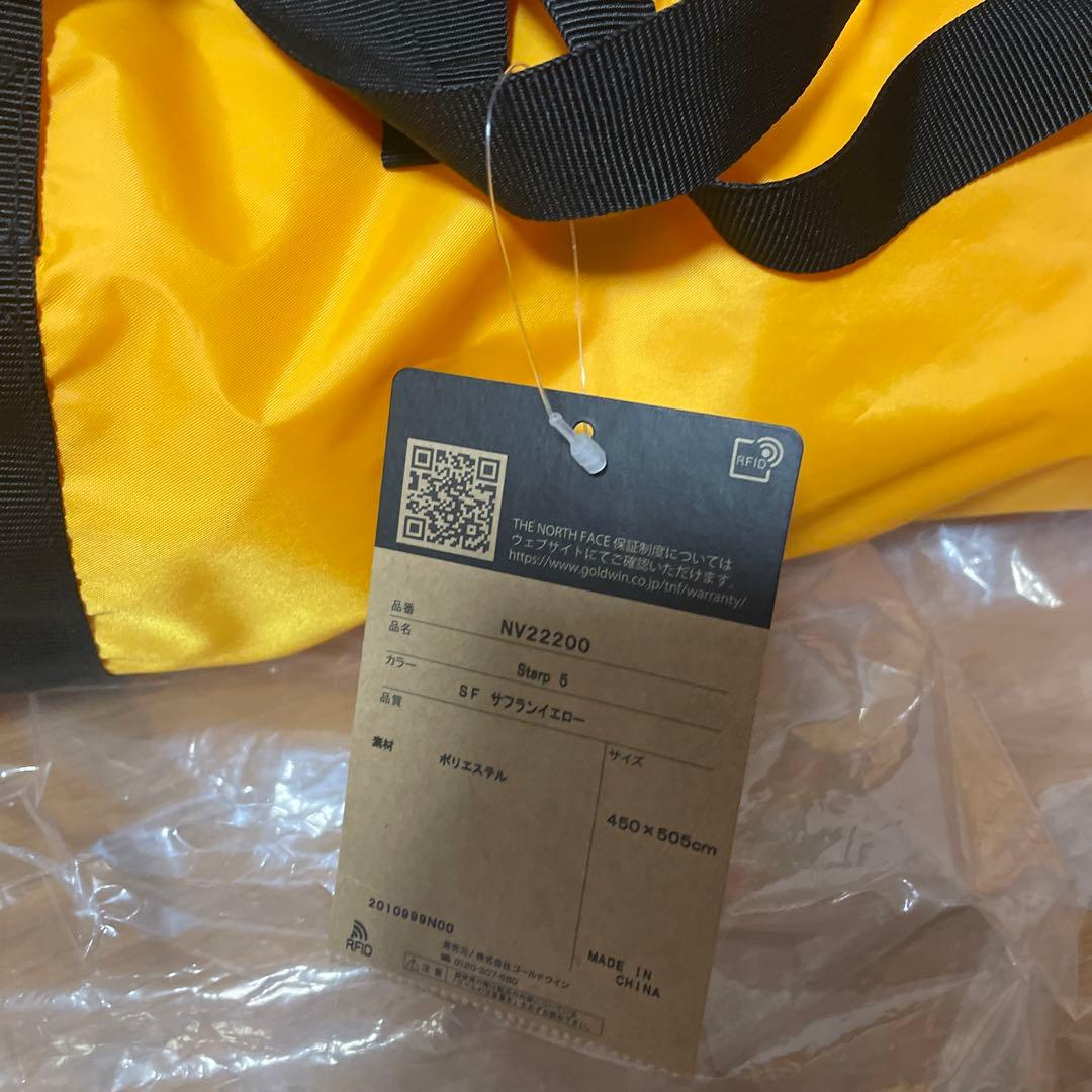 ノースフェイス　スタープ5 タープ　新品未使用