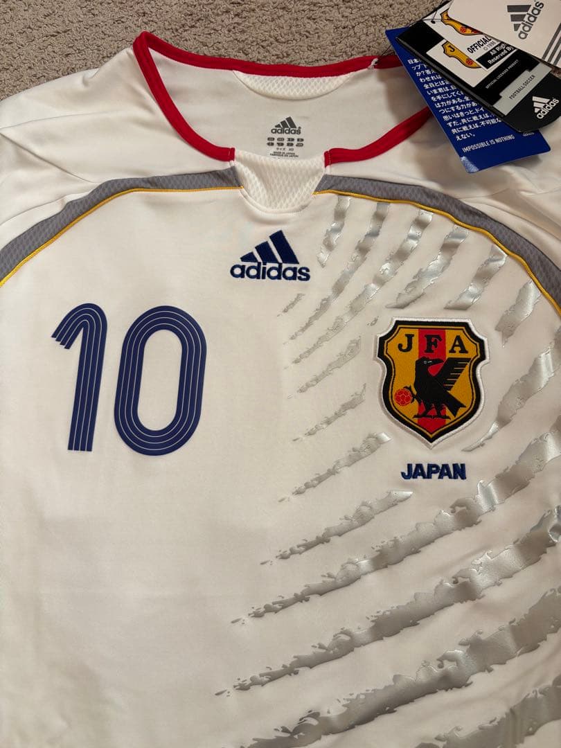 新品　サッカー 日本代表 中村俊輔 ユニフォーム adidas アディダス