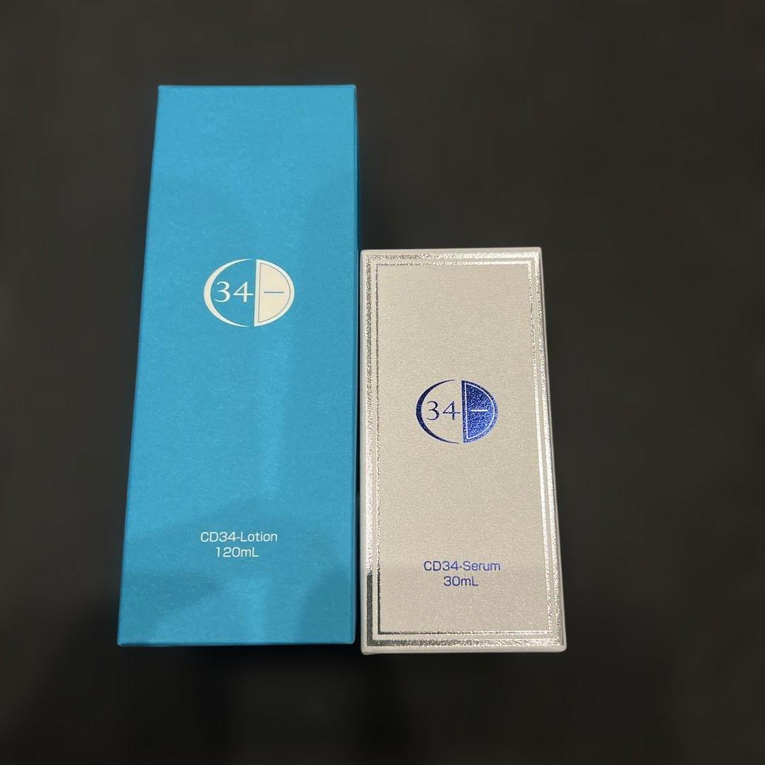新品未使用 CD34 ローション 120ml & セラム 30ml セット