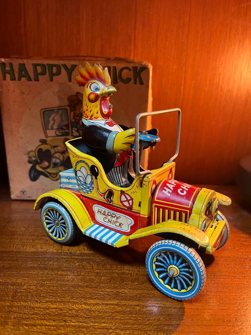 ヨネザワ製 Happy Chick フリクション ブリキ玩具※値下げしました
