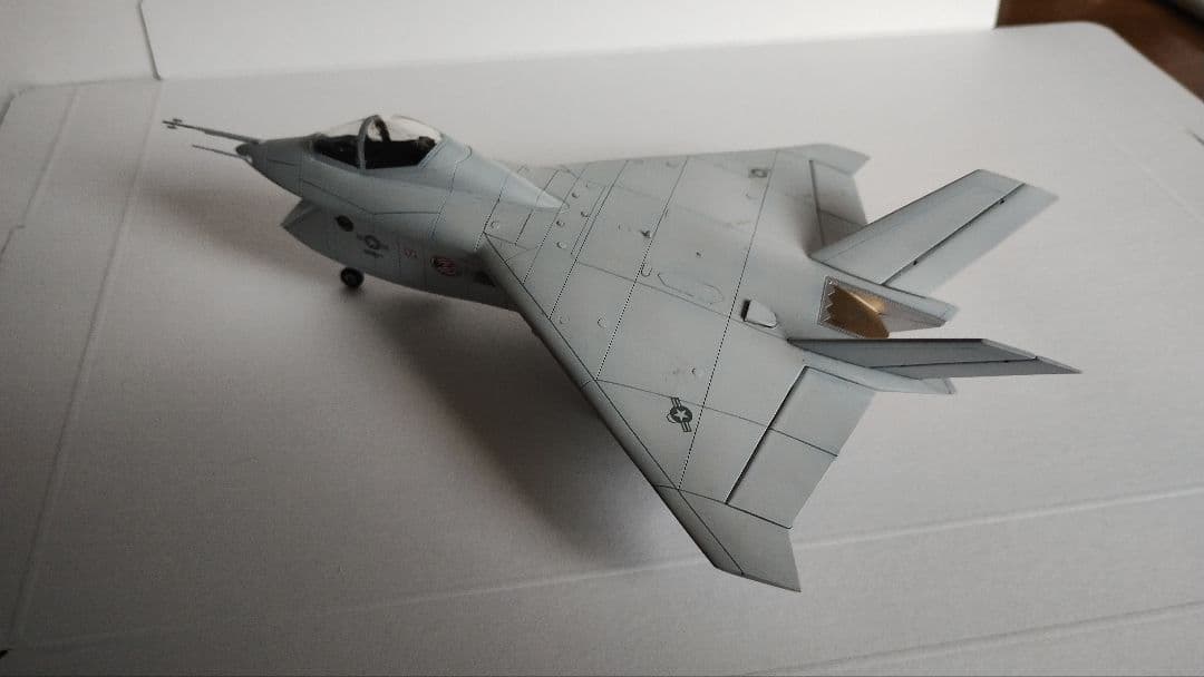 プラモデル完成機　1/72　ボーイングX-32 JSE