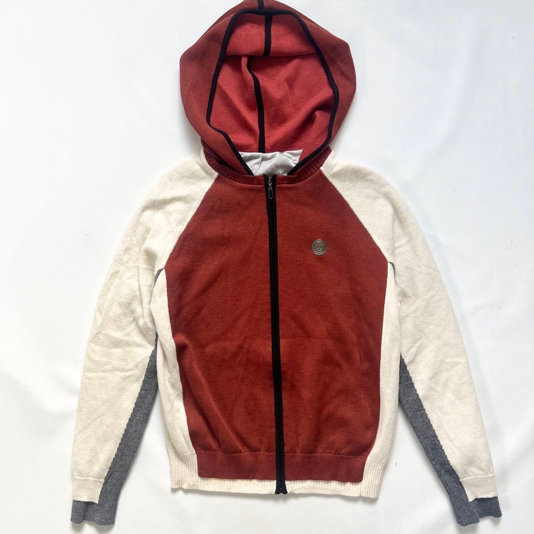 LANVIN SPORT ランバンスポール　裏地付き　ニット　パーカー　ゴルフ