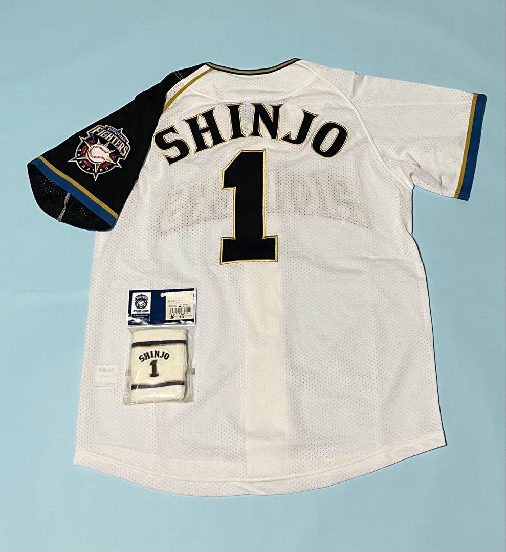 北海道日本ハムファイターズ　新庄剛志選手ユニフォーム　北海道移転元年モデル