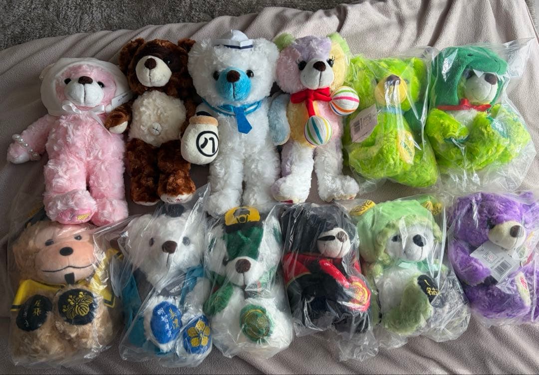 ご当地ベア　ぬいぐるみ 12体セット