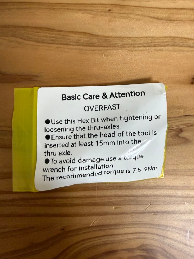 OVERFAST カーボンスルーアクスル PINARELLO用