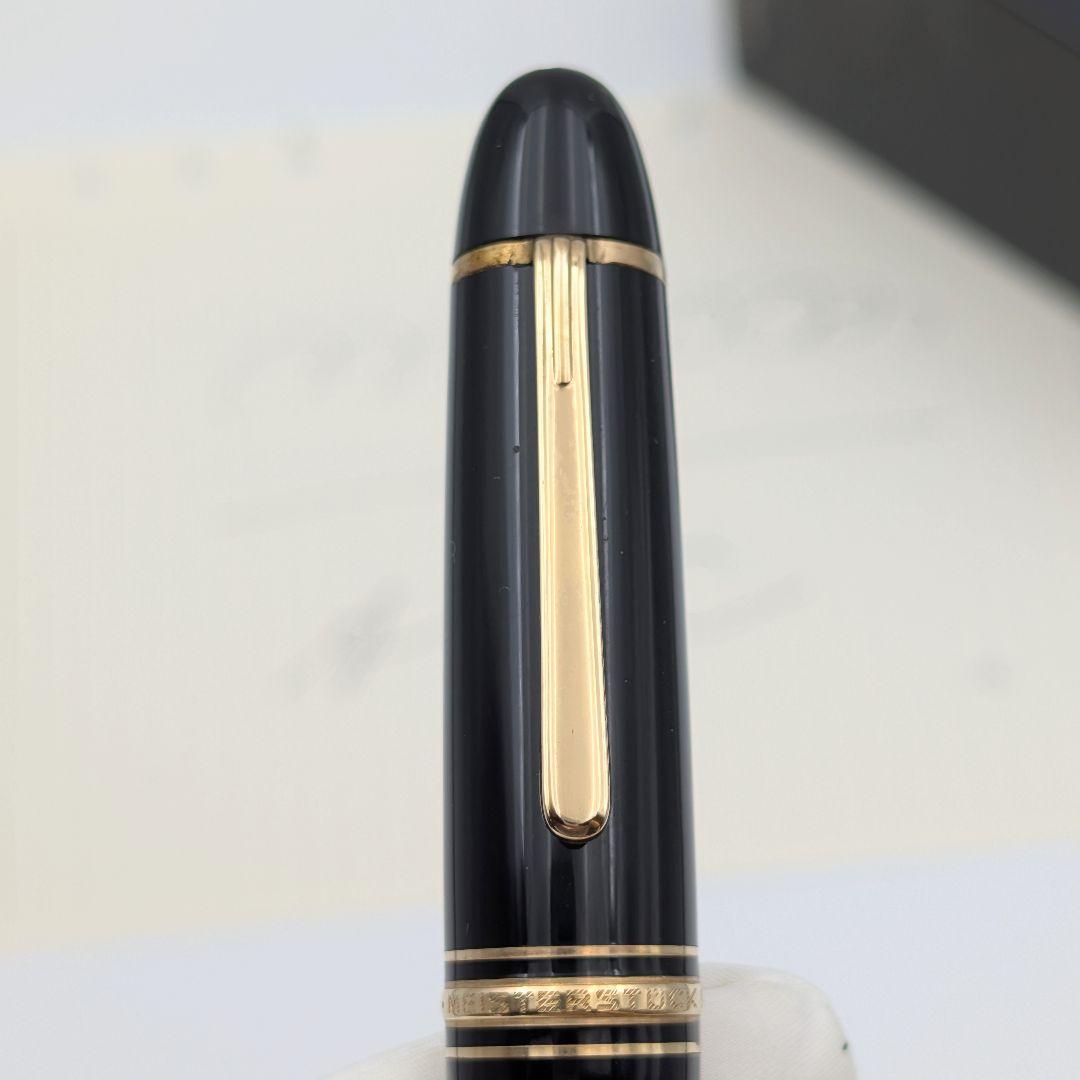 モンブラン 万年筆 マイスターシュティック 149 ペン先全金 18C 585