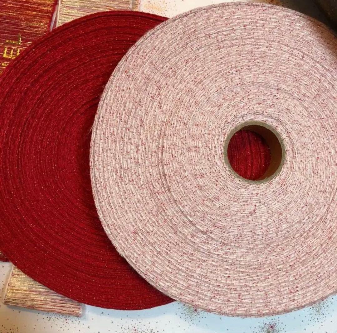 シャネル　2021年クリスマス限定　リボン　2ロールセット