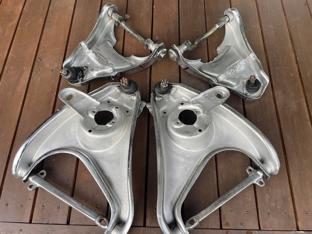 インパラ フロント アッパーアーム ロアーム メッキ ローライダー ハイドロ