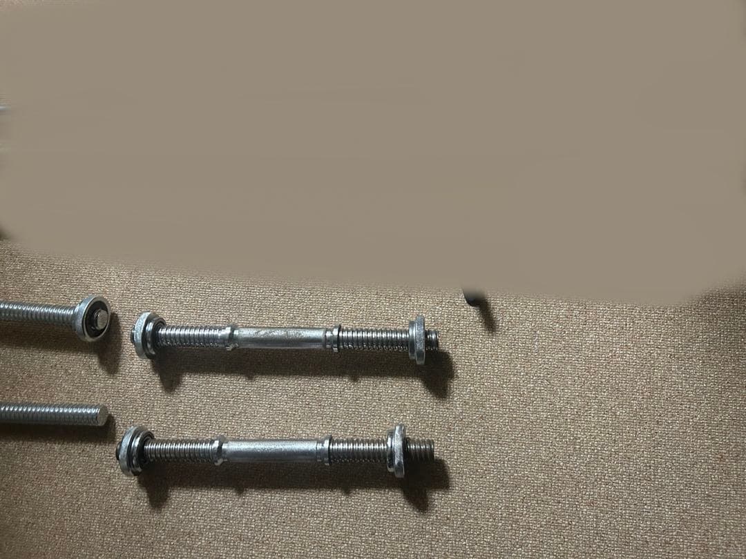 【合計195kg】iROTEC 28mm ダンベルシャフト4本付き 千葉県市川市