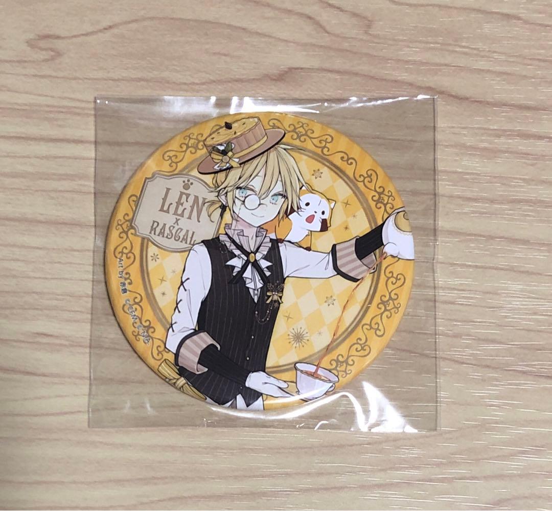 鏡音レン ラスカル 缶バッジ 赤倉