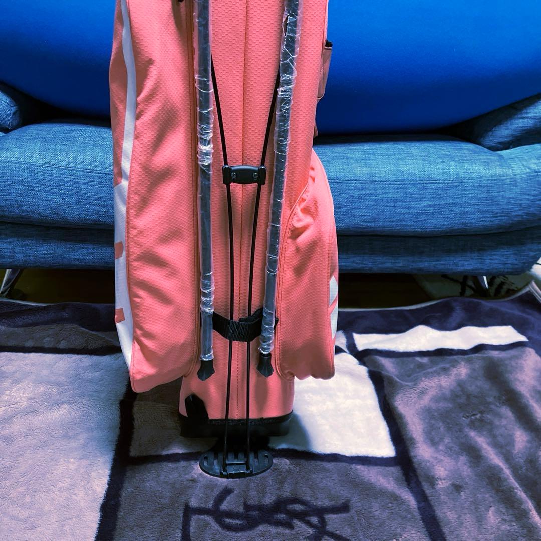 【ピカ】adidas軽量スリーバースタンドキャディーバック