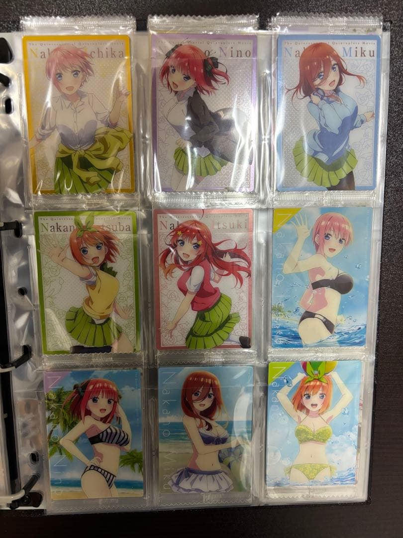 五等分の花嫁　ウエハース　過去弾10弾分フルコンプリートセット　未開封品