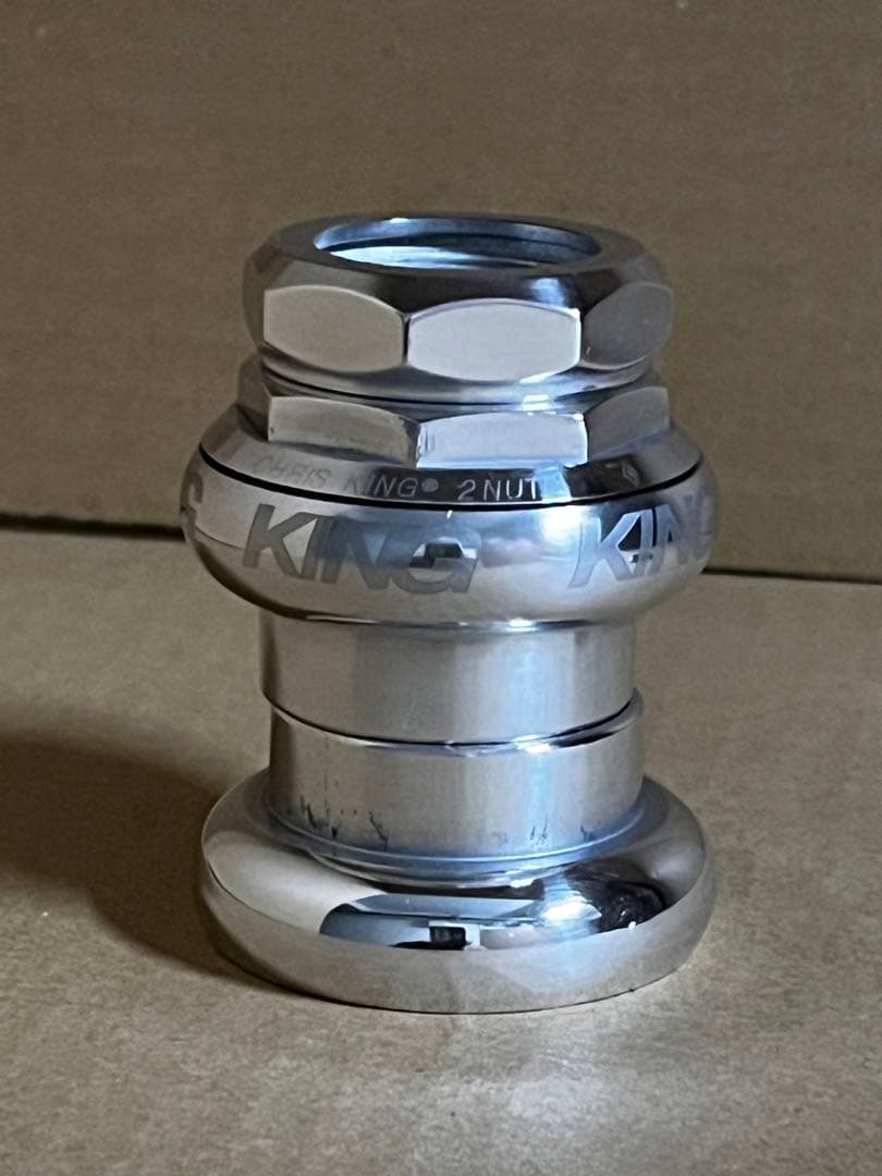 加工 クリスキング 2nutヘッドパーツ 1インチ oldmtbリヴェンデル等に