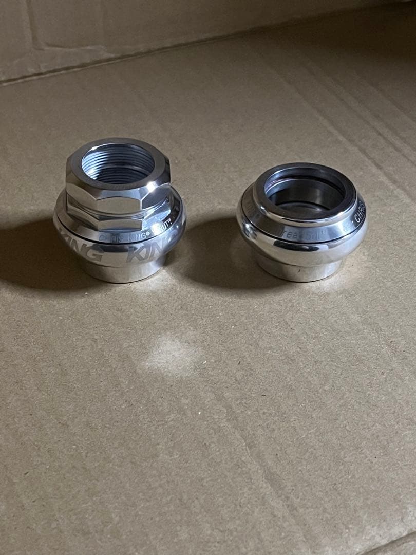 加工 クリスキング 2nutヘッドパーツ 1インチ oldmtbリヴェンデル等に