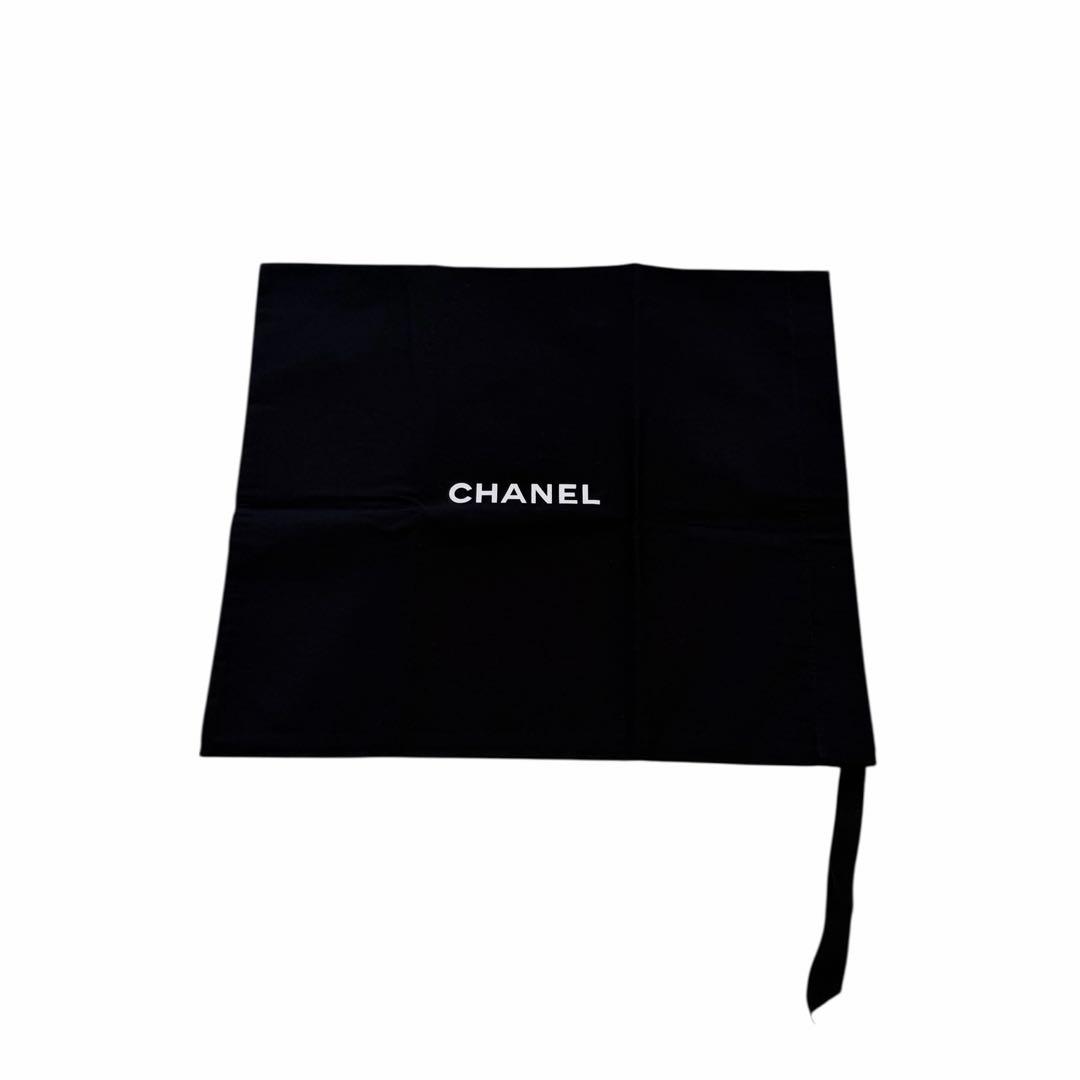CHANEL 空箱 布袋 リボン付き 新品 黒
