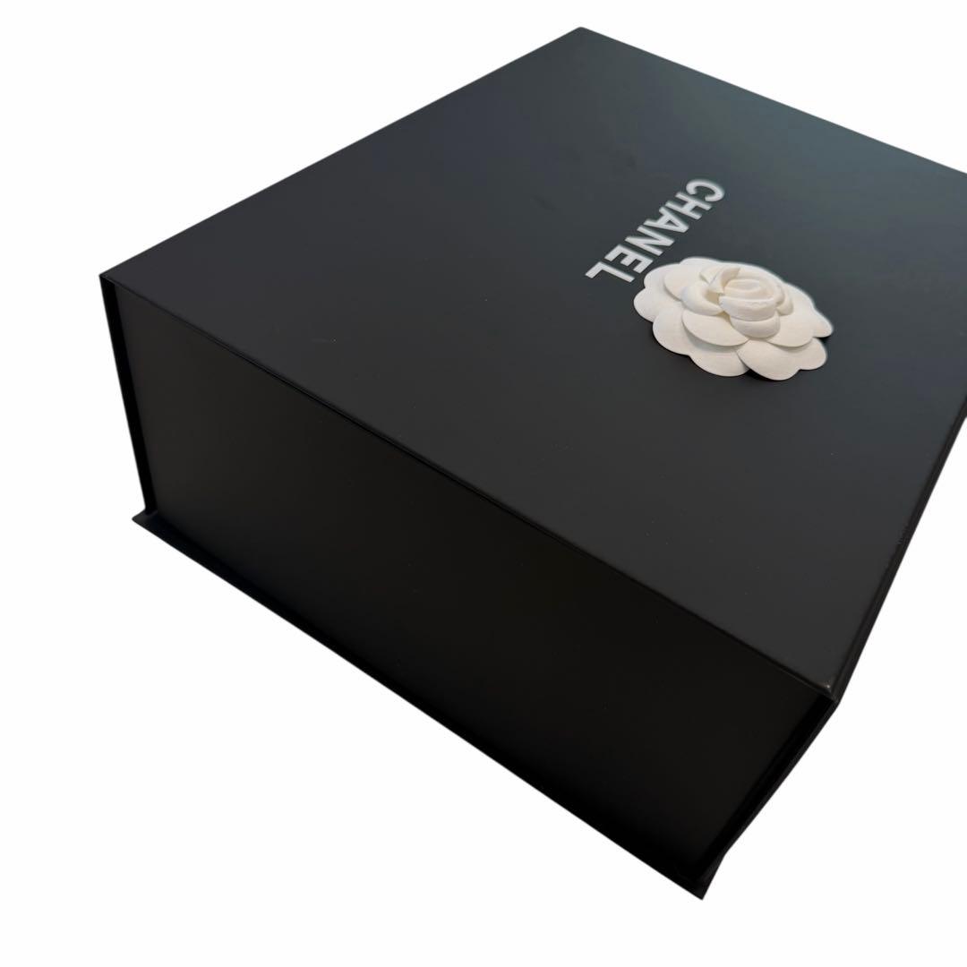 CHANEL 空箱 布袋 リボン付き 新品 黒