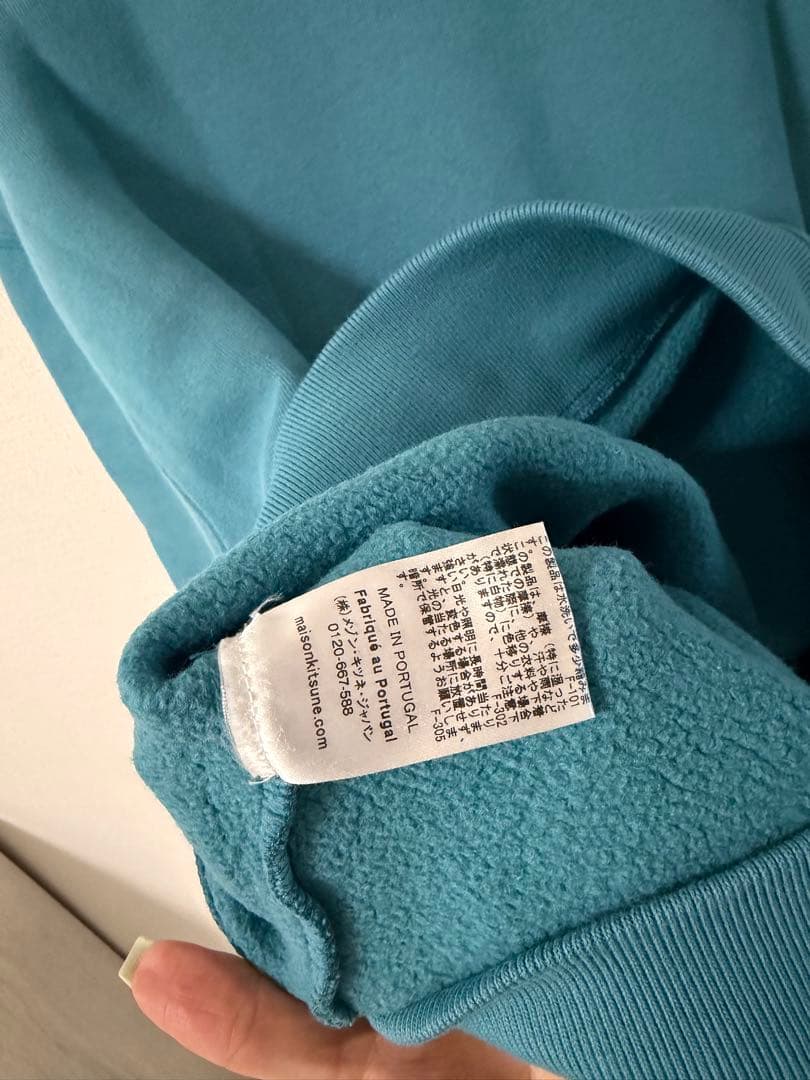 maison kitsune speedy fox スウェット　XS