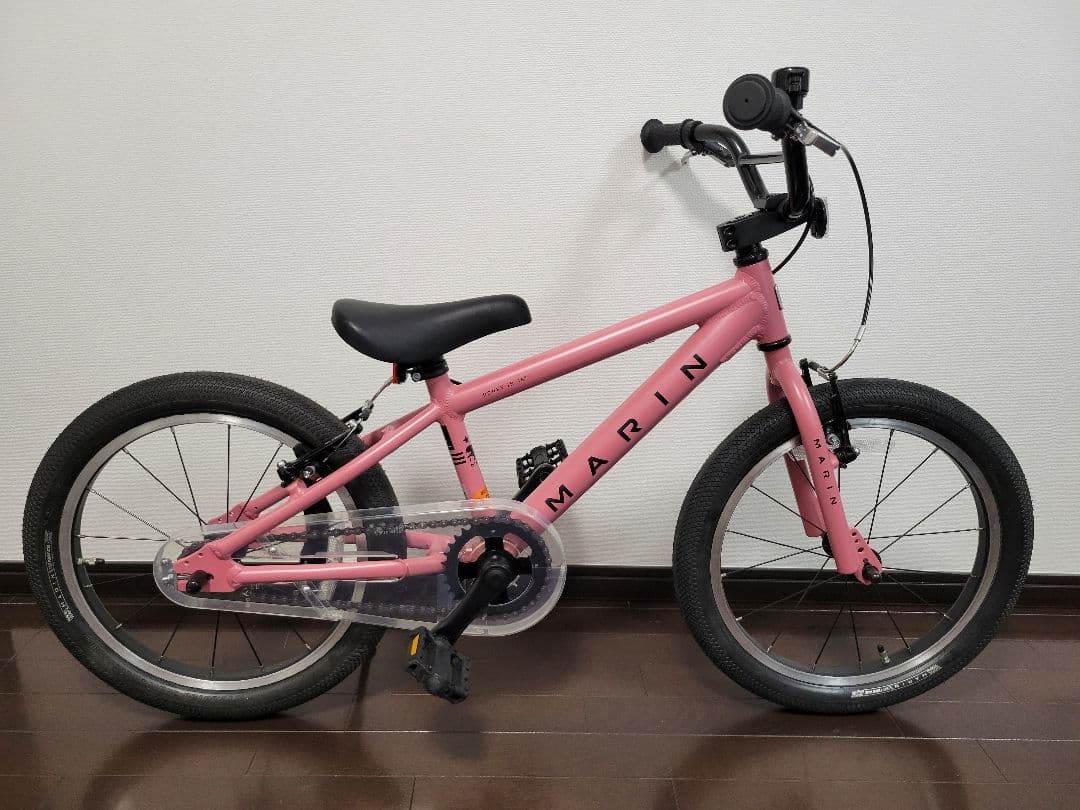 【美品】 MARIN DONKY JR 18インチ 子供用自転車 ピンク