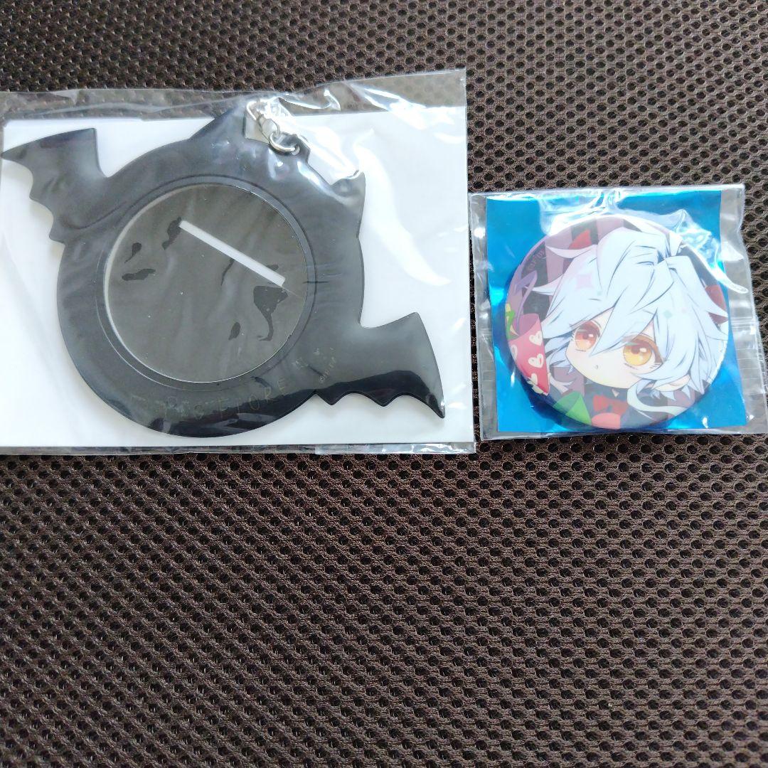 ピオフィオーレの晩鐘 コウモリカバーキーホルダー 缶バッジ オルロック