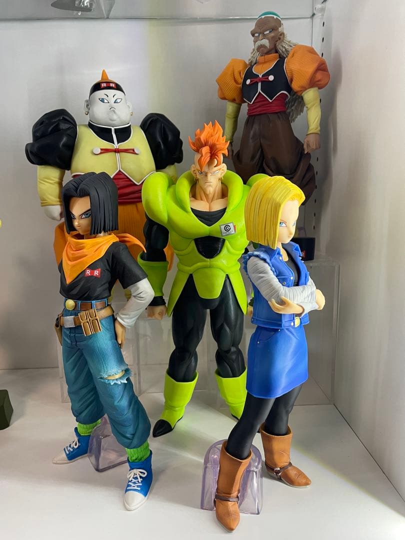 一番くじ　人造人間の恐怖　16号　17号　18号　19号　20号