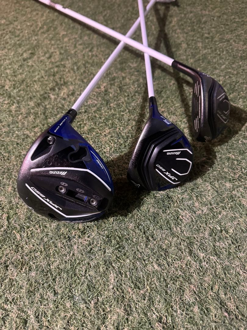 ミズノ　JPX 850 1W 5W 4UT セット