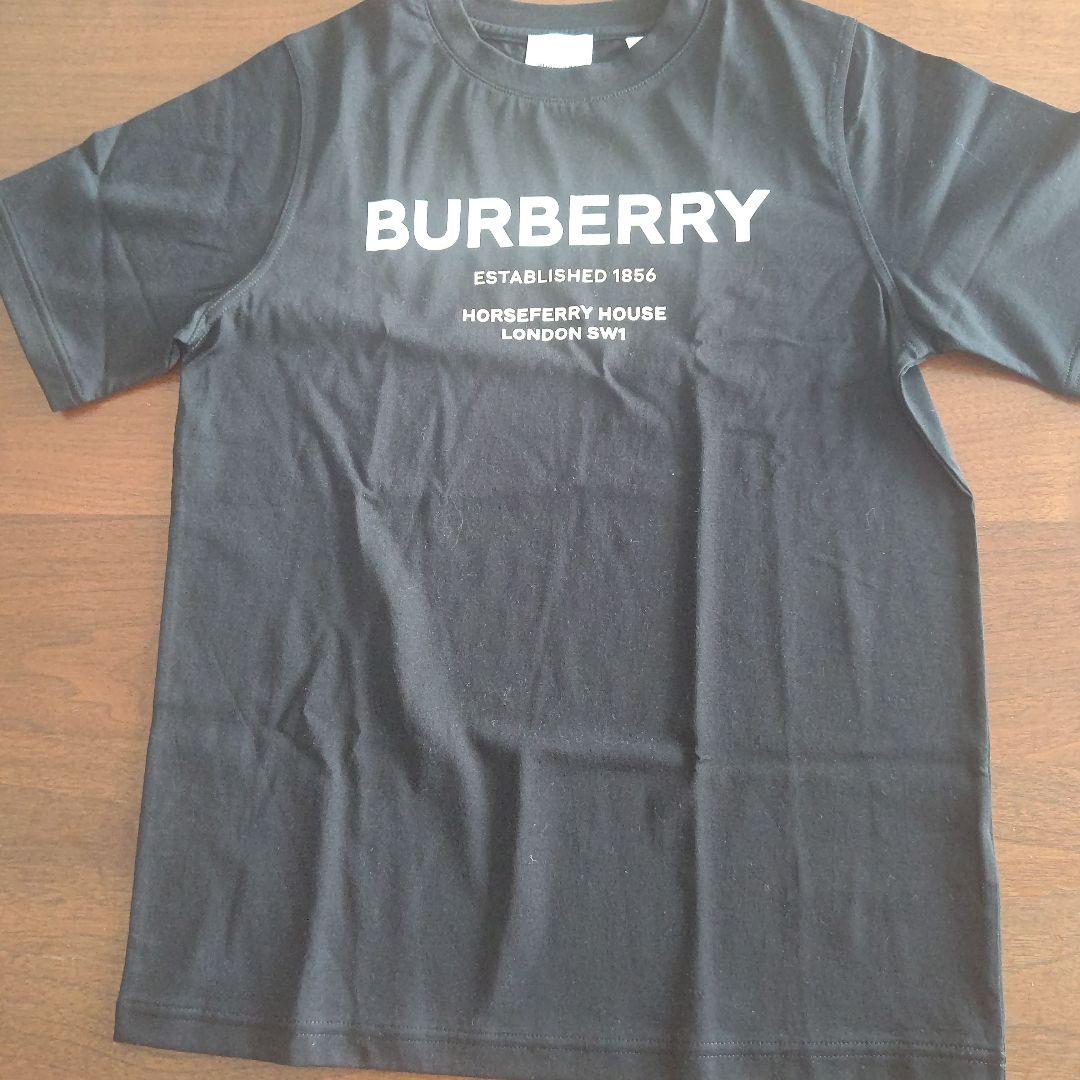 kana BURBERRY ロゴ ブラック Tシャツ 12Y