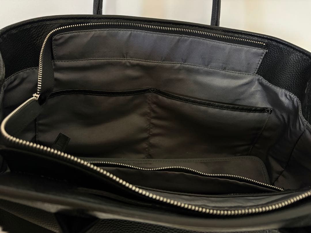 バーニーズニューヨーク　ビジネス　トートバッグ　ブラック