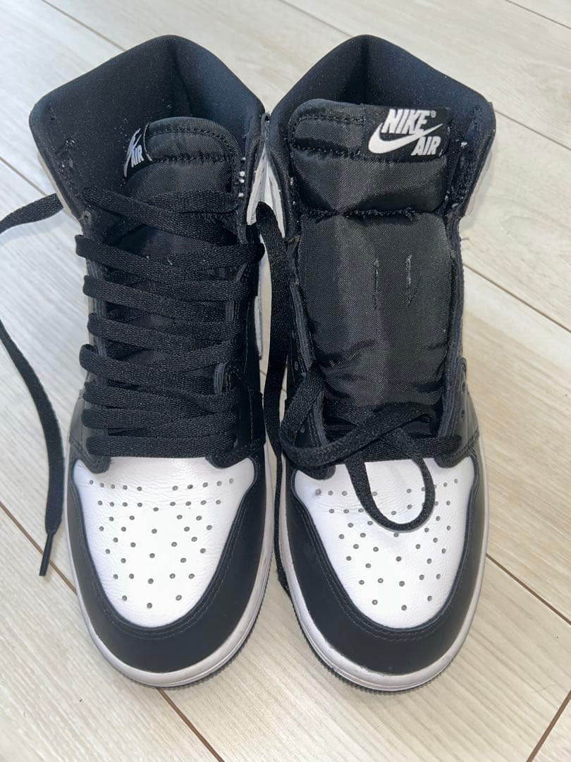 シューズ(男性用) NikeAirJordan1 RetroHighOG Black/White