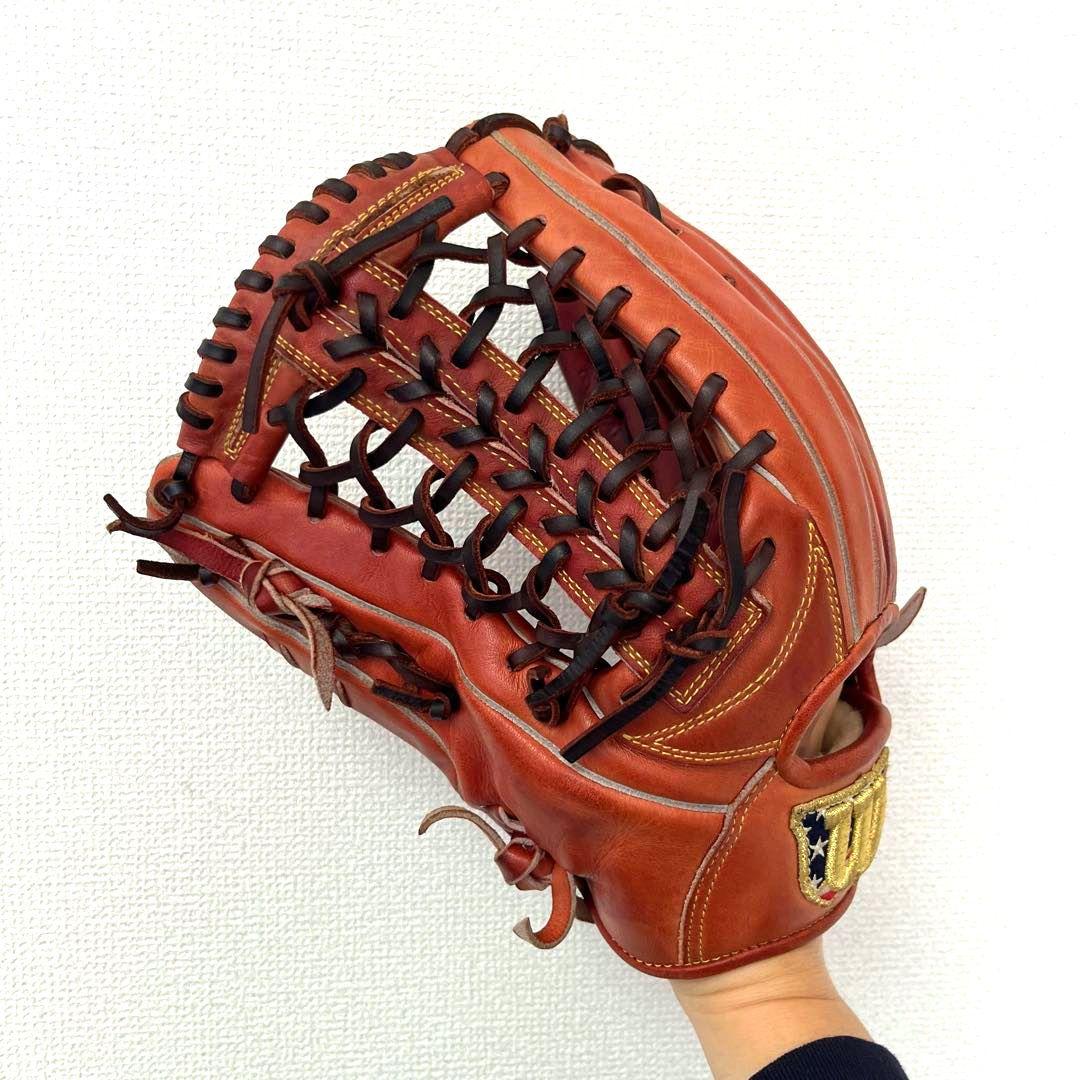 756 ウィルソン スタッフ DUAL 型抜群 即戦力 硬式 外野手グローブ 左