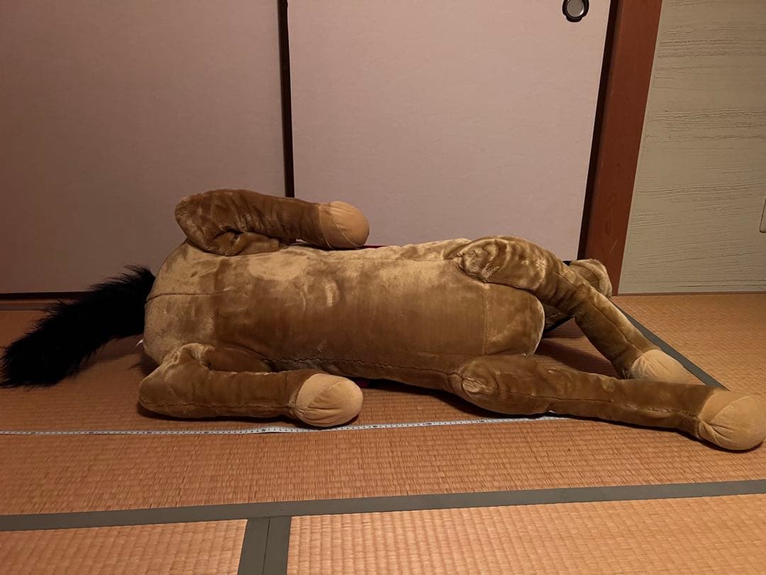 【廃盤】 トイザらス Animal Alley 馬 ジャンボ ぬいぐるみ