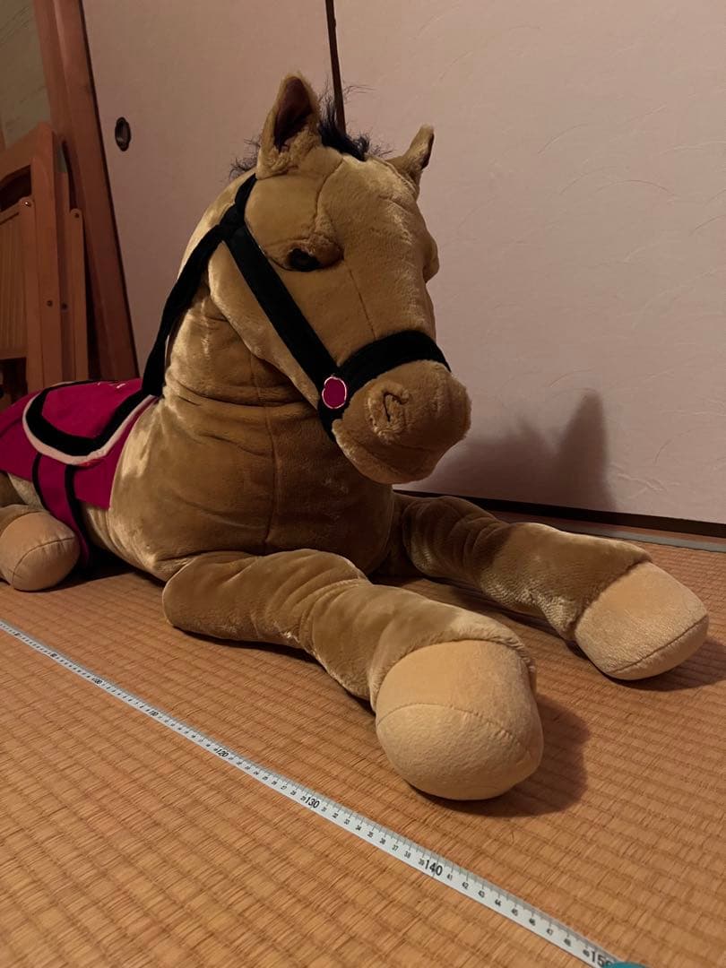 【廃盤】 トイザらス Animal Alley 馬 ジャンボ ぬいぐるみ