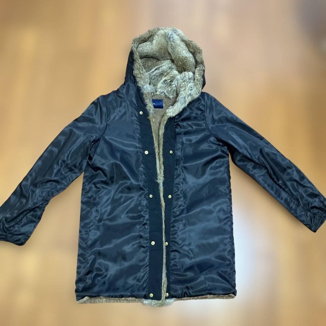 新品、未使用　SHIPS for women ラビットファー モッズコート