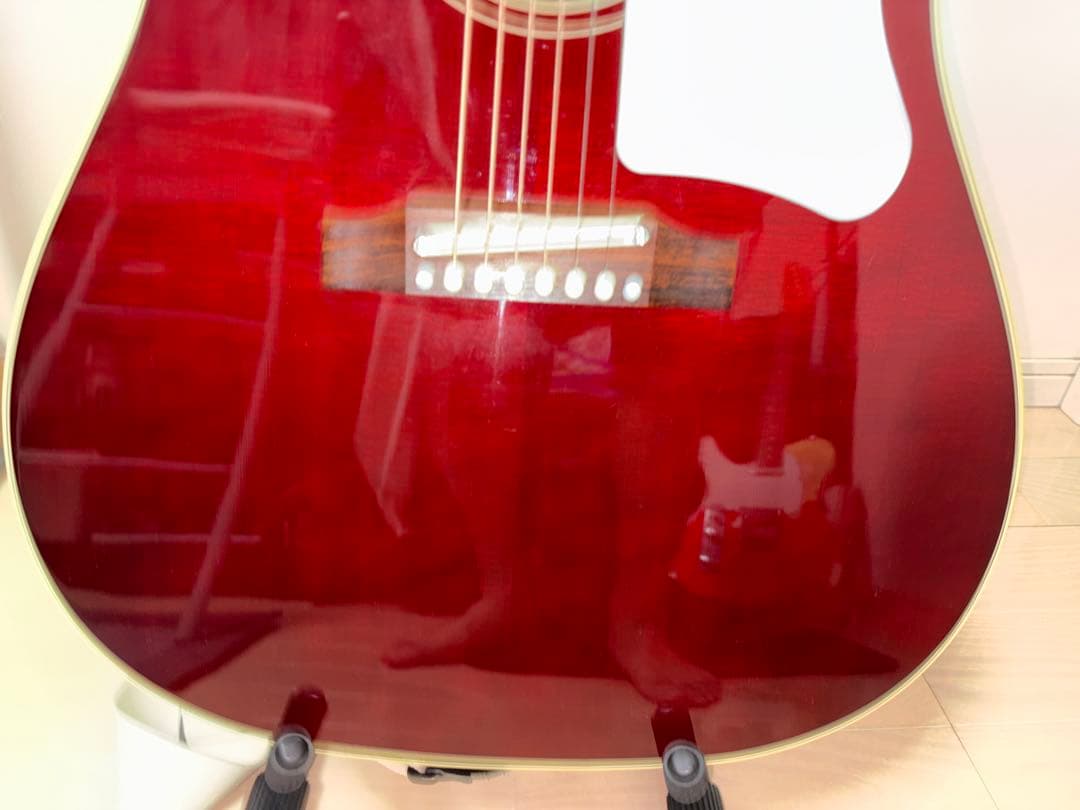 Gibson J-45 Original AJ Wine Red エレアコ改造