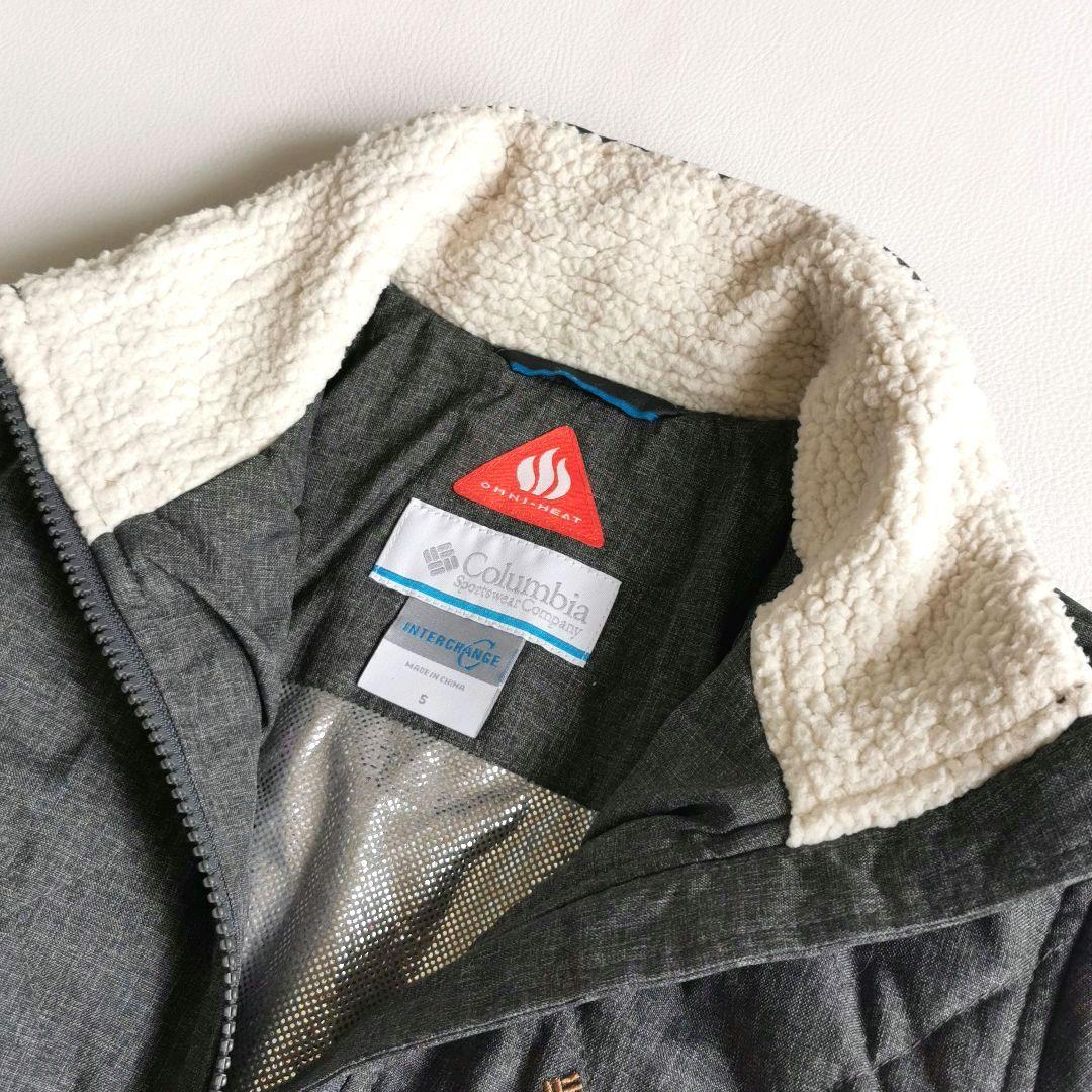 コロンビア オムニヒート3WAYコート モッズコート ライナー 撥水 黒