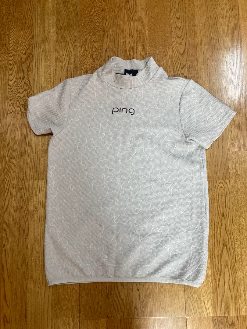 ping ピン　セットアップ　星柄　グレー