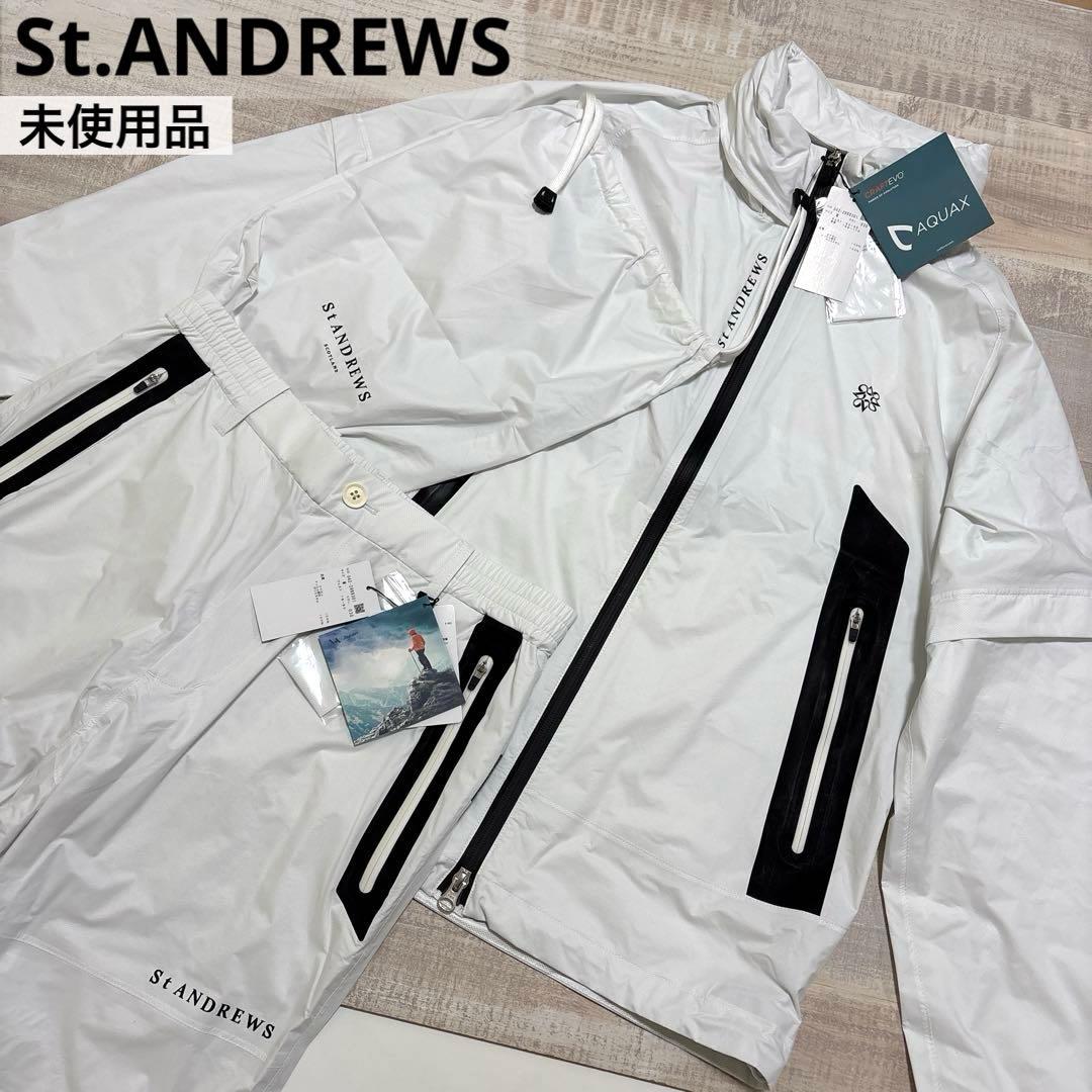 セントアンドリュース★耐水★防風★結露防止★レインウェア【メンズ サイズM】