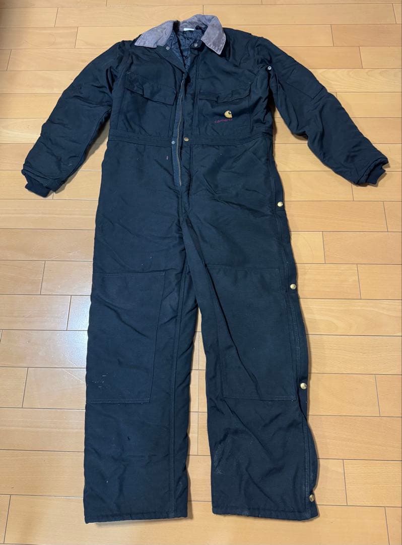 Carhartt カーハート　防寒　つなぎ　キルティング