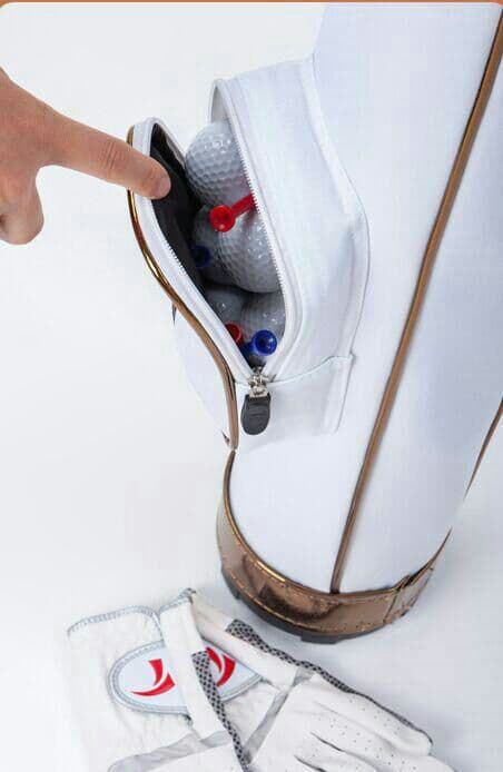 超軽量！ ゴルフバッグには6~7本のクラブ練習場の携帯用品袋が入りますE