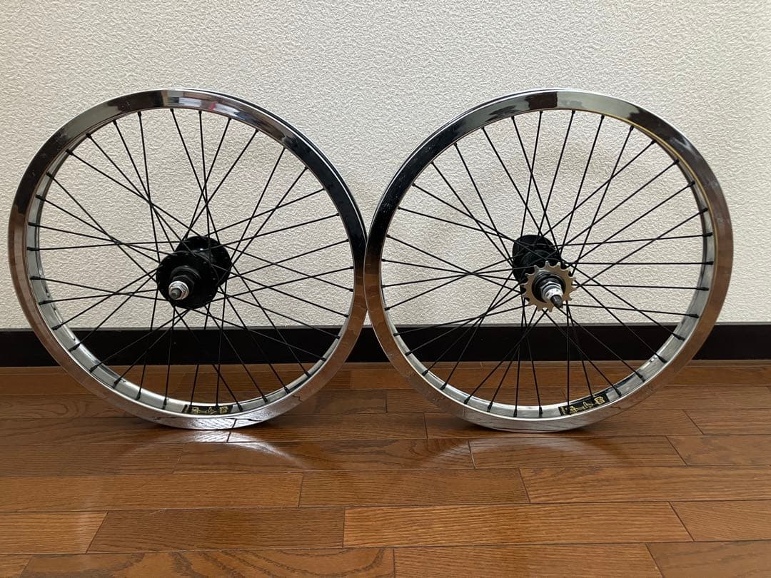 BMX 前後ホイール　SUZUE×PRIMO　NANKAI ×PRIMO