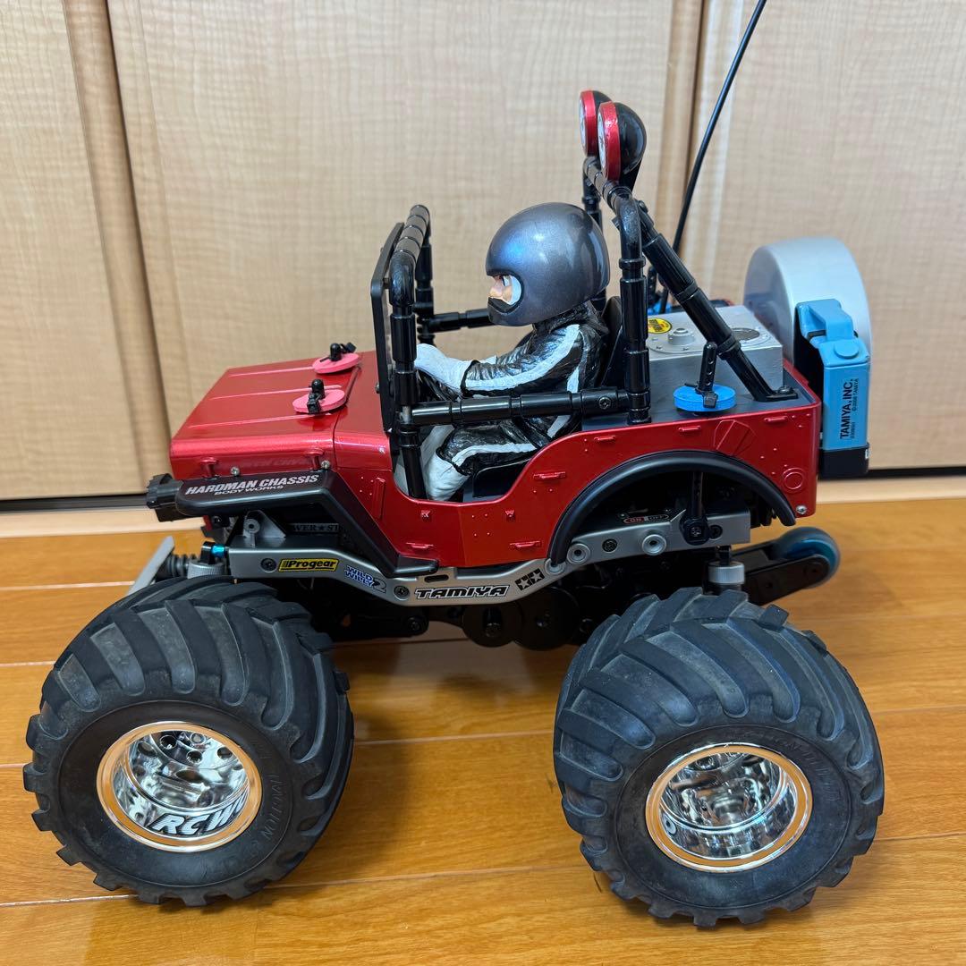 【週末限定価格】タミヤ ワイルドウイリー2 プロポ アンプ TRFダンパー