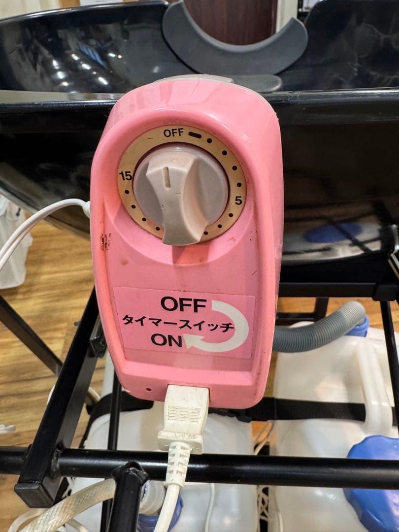 【取りに来れる方限定】移動式シャンプー台　バックシャンプーチェア付き　訪問美容