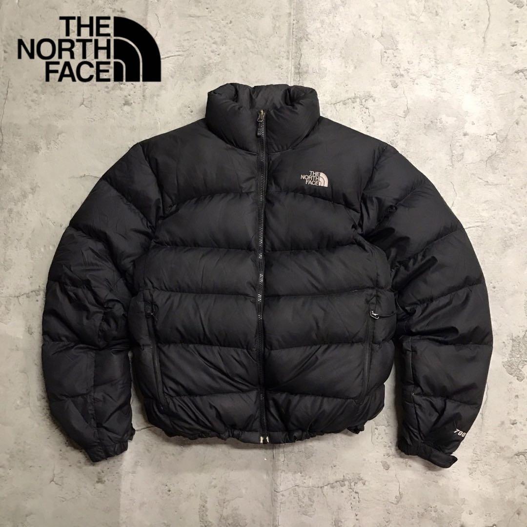 美品　ザノースフェイス　700フィル ダウンジャケット　ブラック　ヌプシ　S