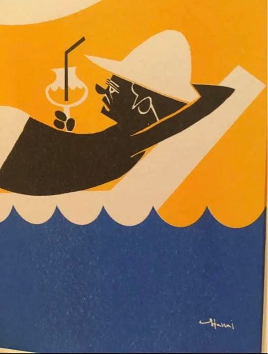 花井祐介 ポスター greenroom hanai yusuke 額付き