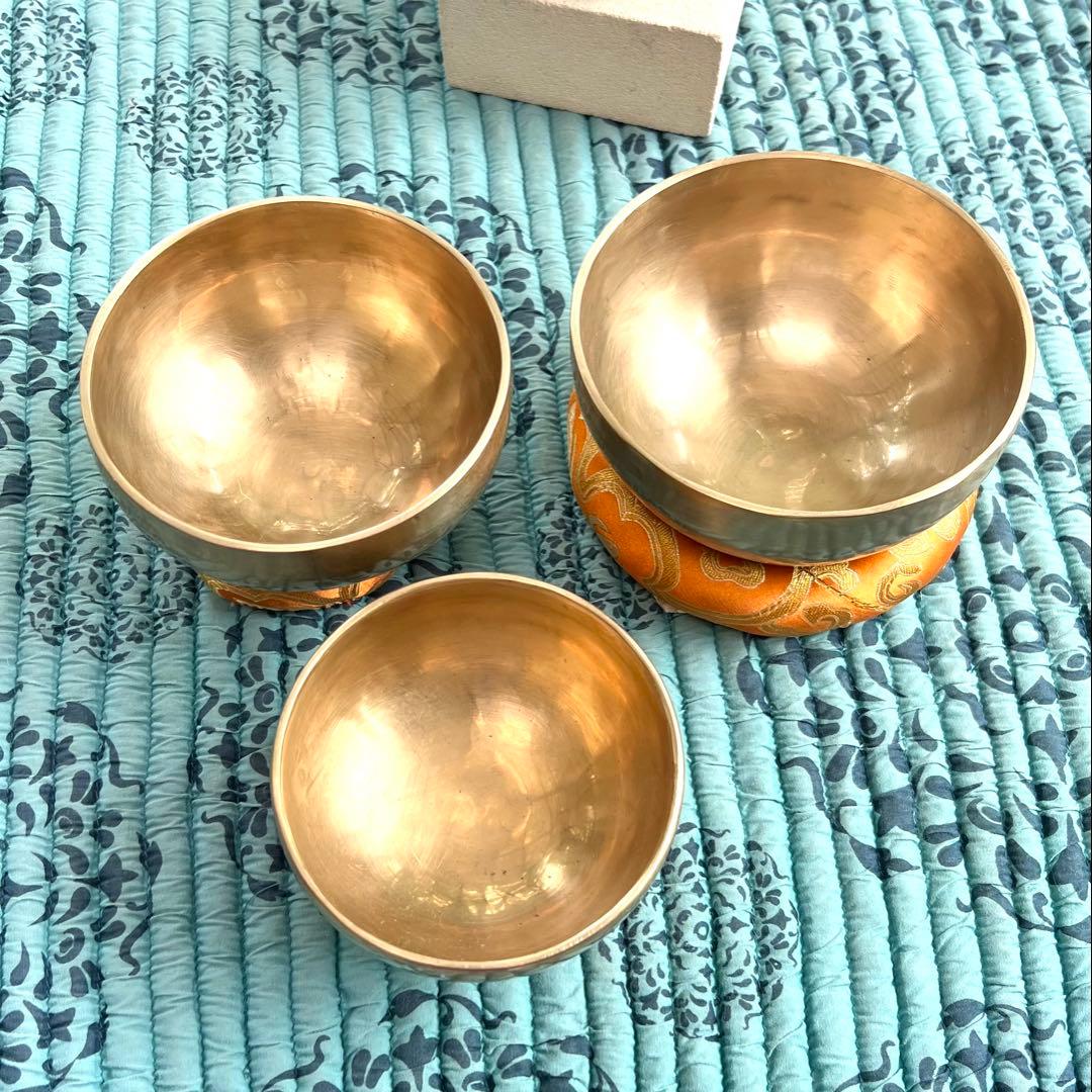 ハーモニートリオ No.1 10cm,12cm,13cm シンギングボウル