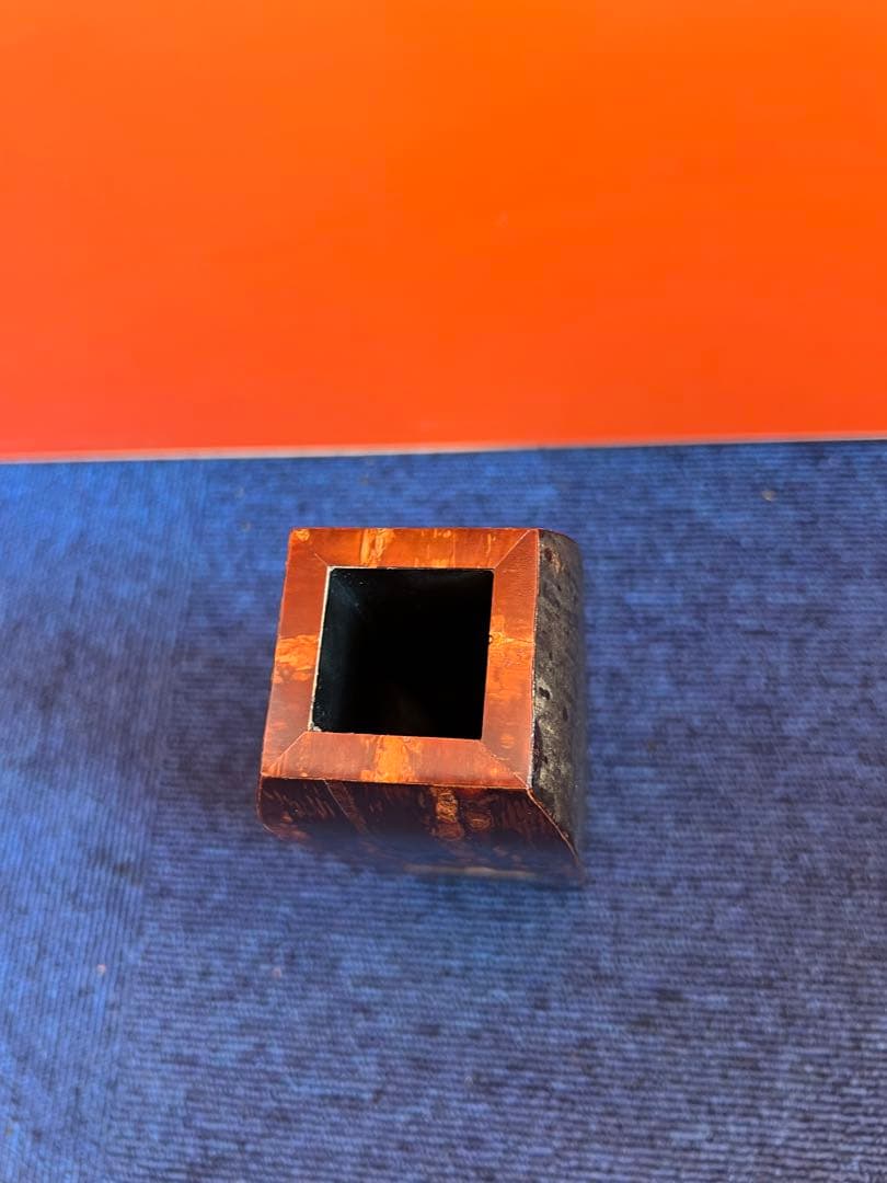 1247 桜皮細工　花瓶　伝統工芸品　未使用