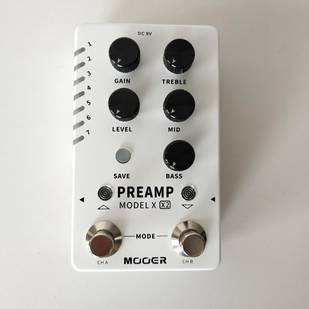 新品：Mooer PREAMP MODEL X2