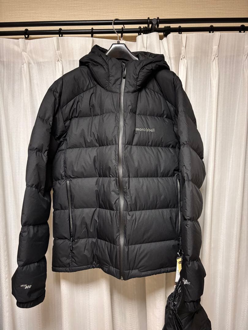 mont-bell モンベル パーマフロストライトダウンパーカ XLサイズ 黒
