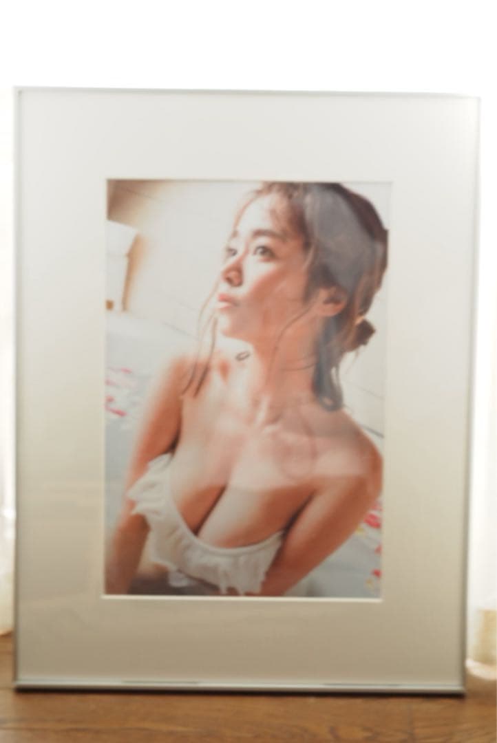 菜乃花　展示写真　直筆サイン付、一点物